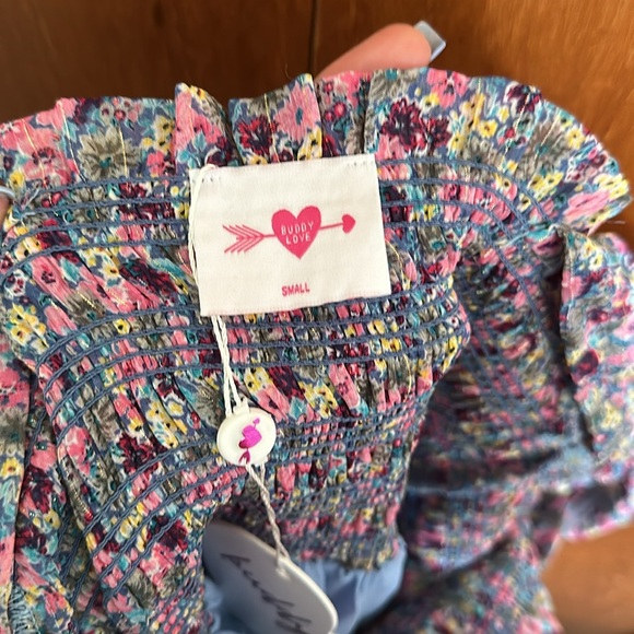 Buddy Love Hattie-Pasture-S BuddyLove Hattie Smocked Maxi Dress - Pasture - S - Picture 9 of 12